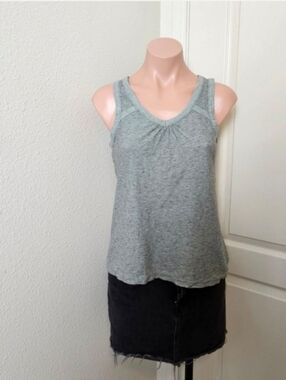 Prana Casual Grey Women's Sleeveless Tank Top Sz XS